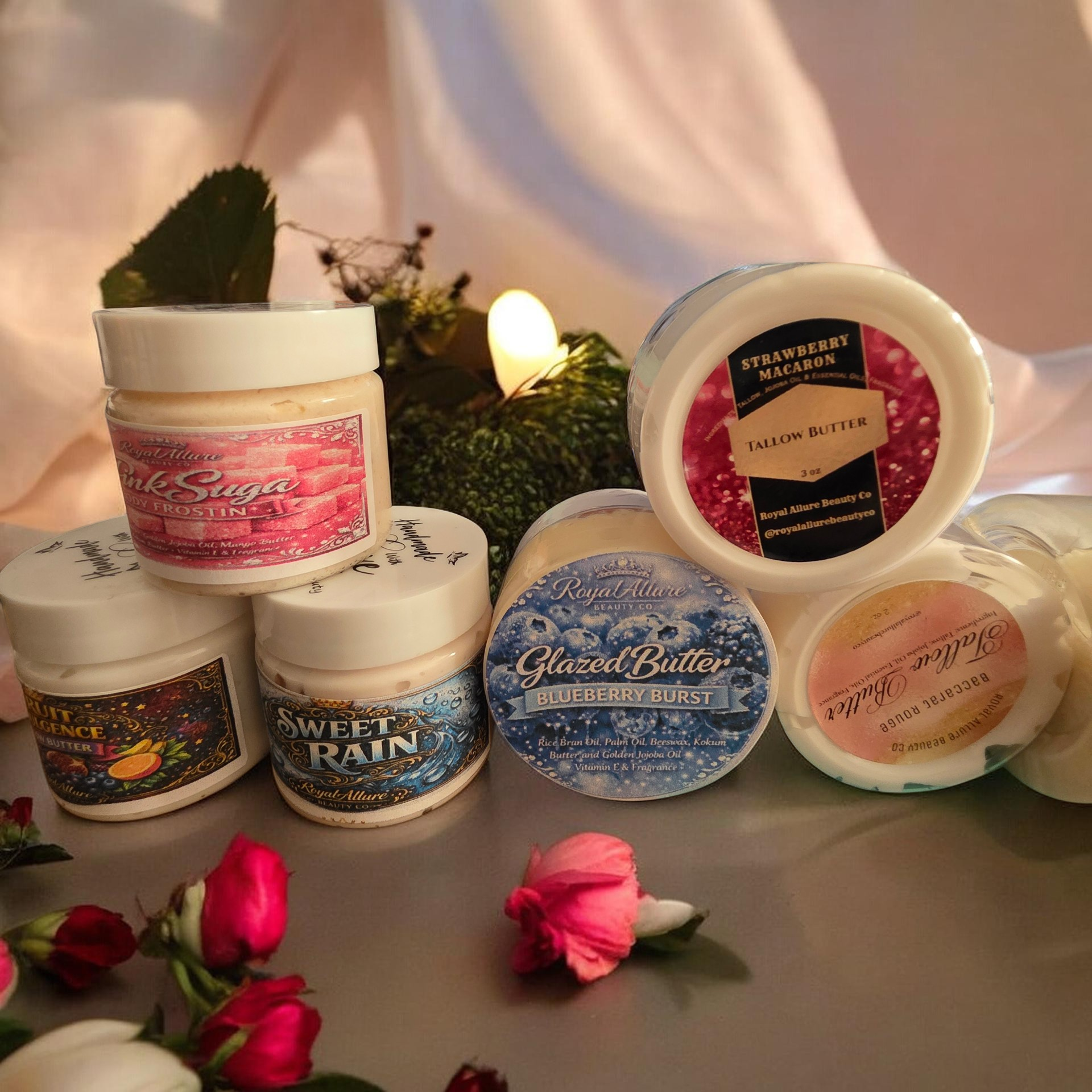 5 Piece Sample Butter Set