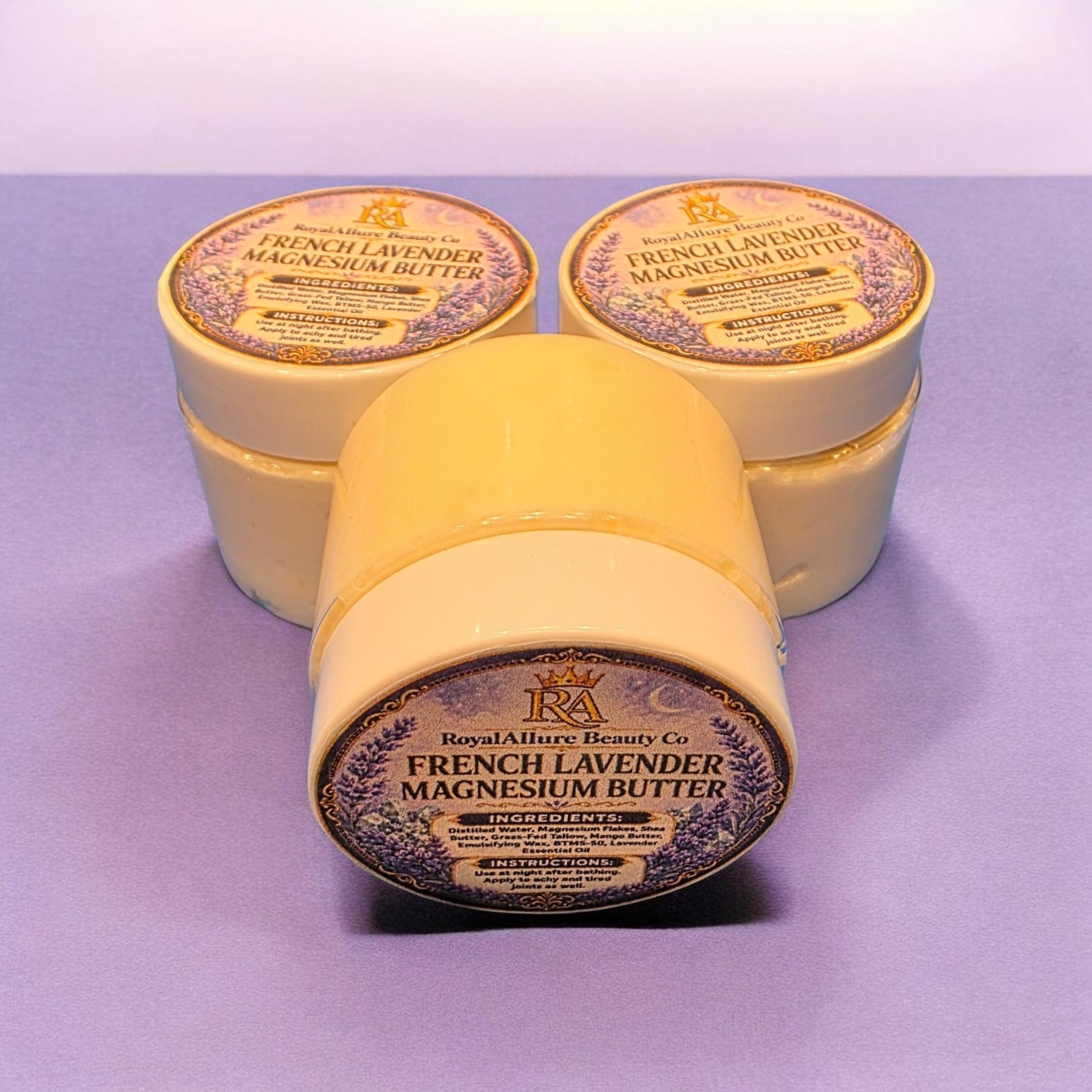 French Lavender Magnesium Butter