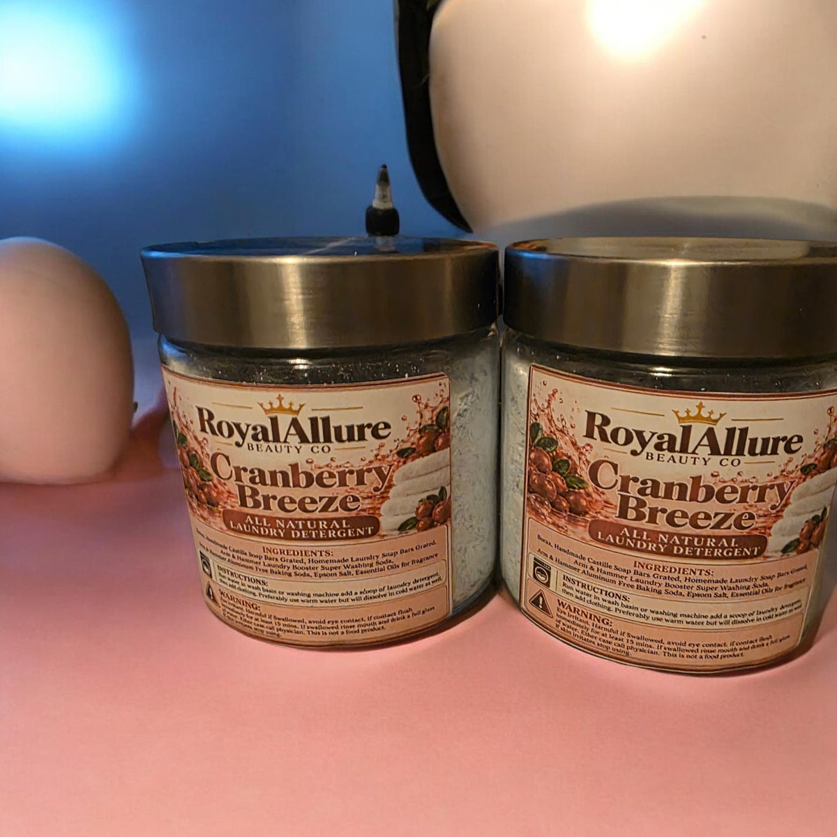 Cranberry Breeze-All Natural Laundry Detergent