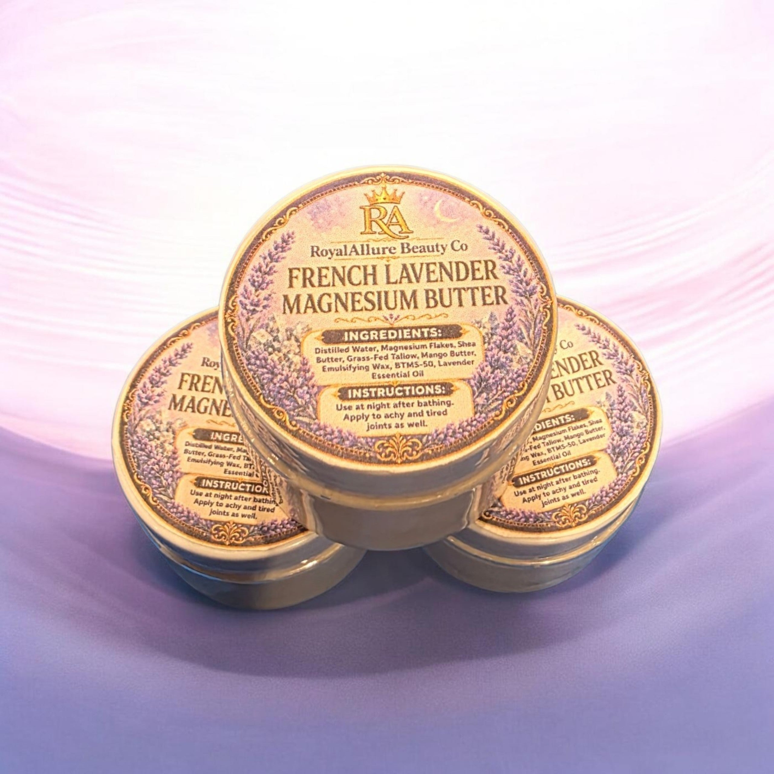 French Lavender Magnesium Butter