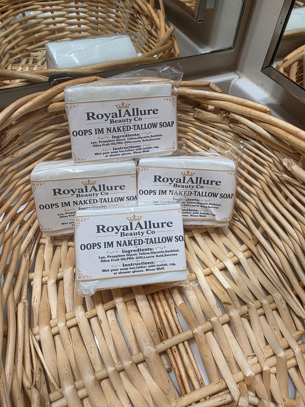 Oops Im Naked-Tallow Soap Bar