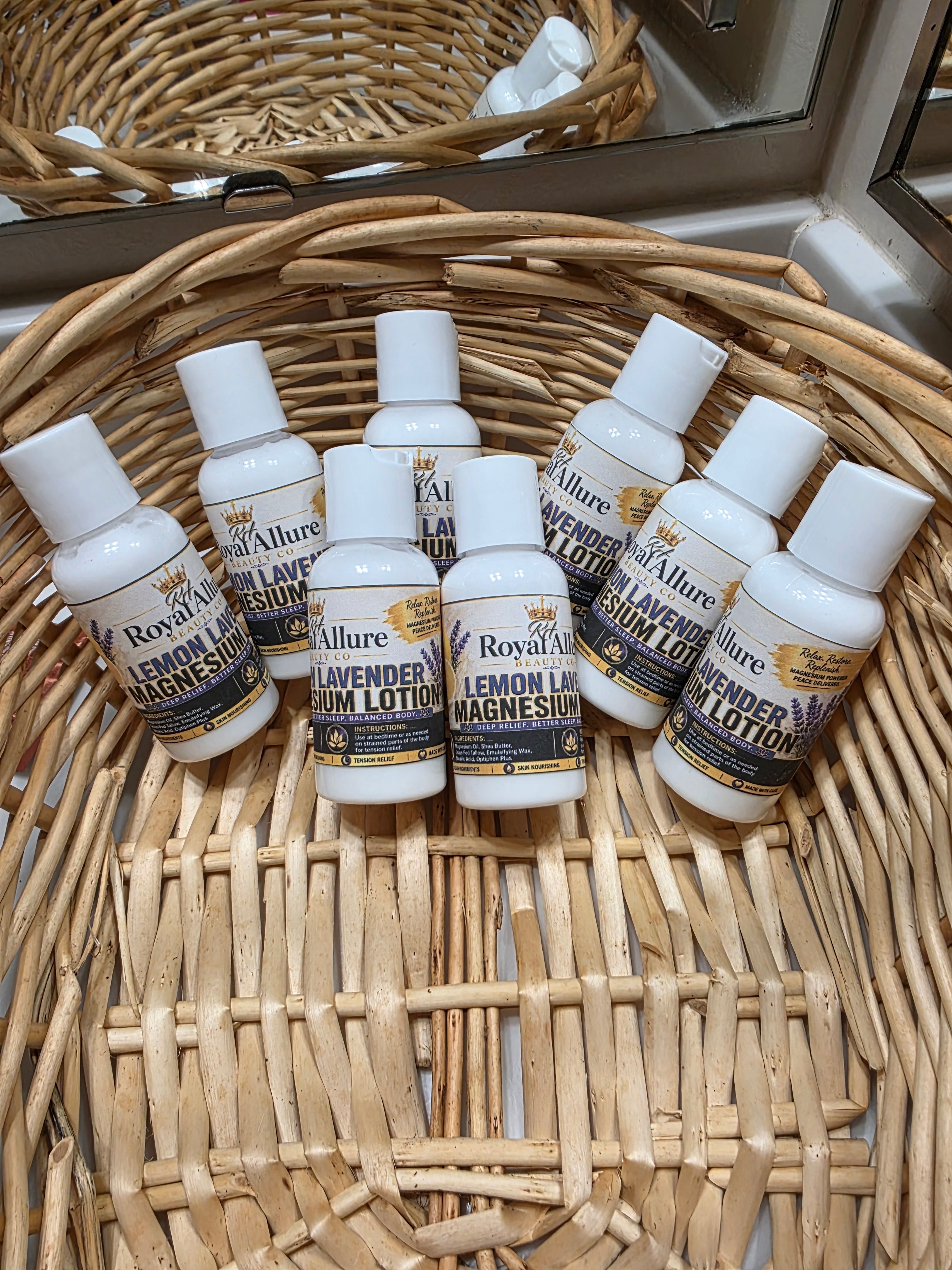 Lemon Lavender Magnesium Lotion