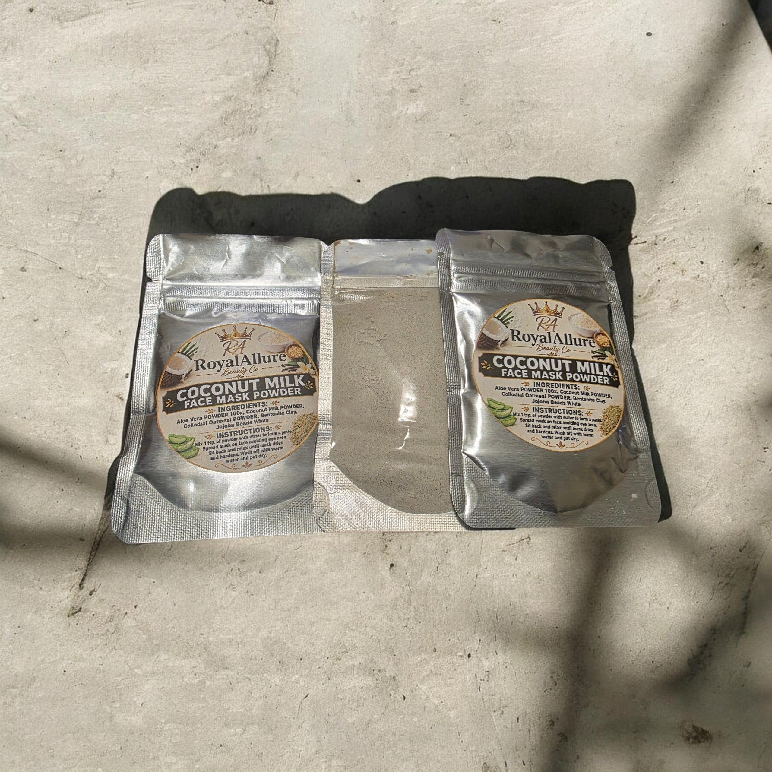 Coconut Milk Face Mask Powder